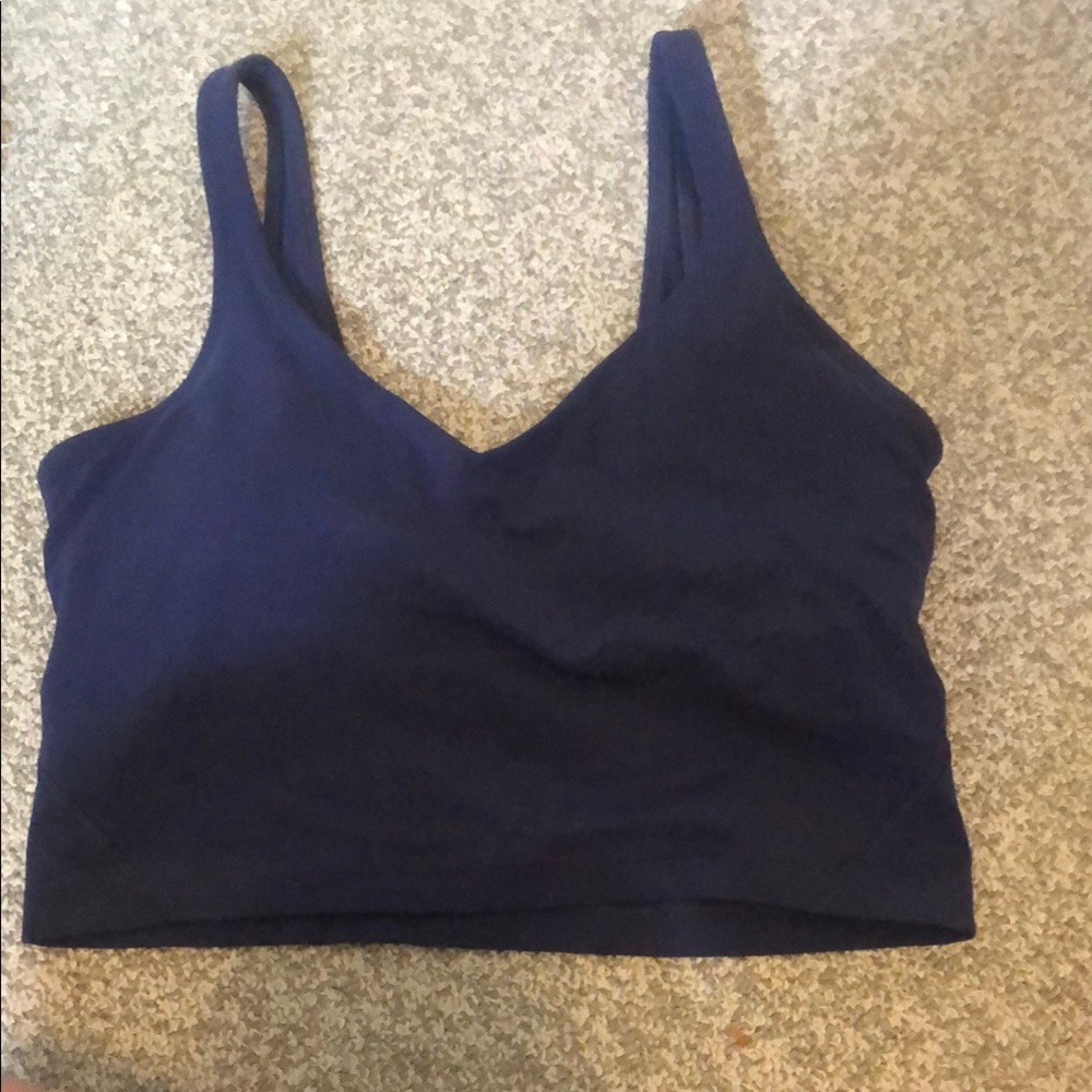 Lululemon Navy Blue Sports Bra